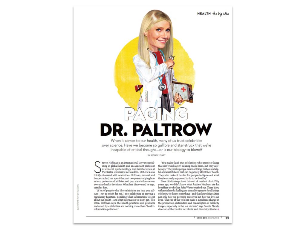 Paging Dr. Paltrow
