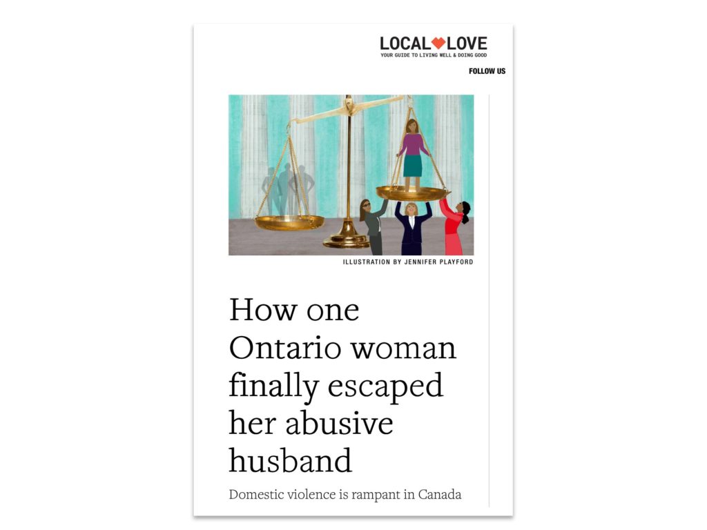 How One Ontario Woman Finally Escaped her Abusive Husband